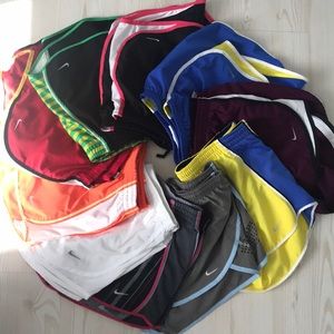 Unit of 10 pairs Nike women’s athletic shorts